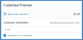 Expand order summary by default on responsive checkout Shopify