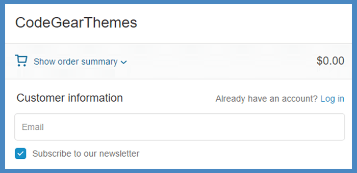 Expand order summary by default on responsive checkout Shopify