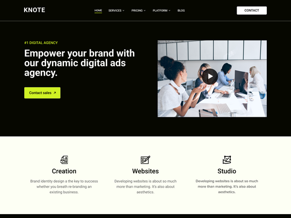 Knote – CodegearThemes