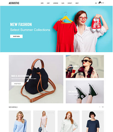 Premium WordPress WooCommerce Theme  Acoustic